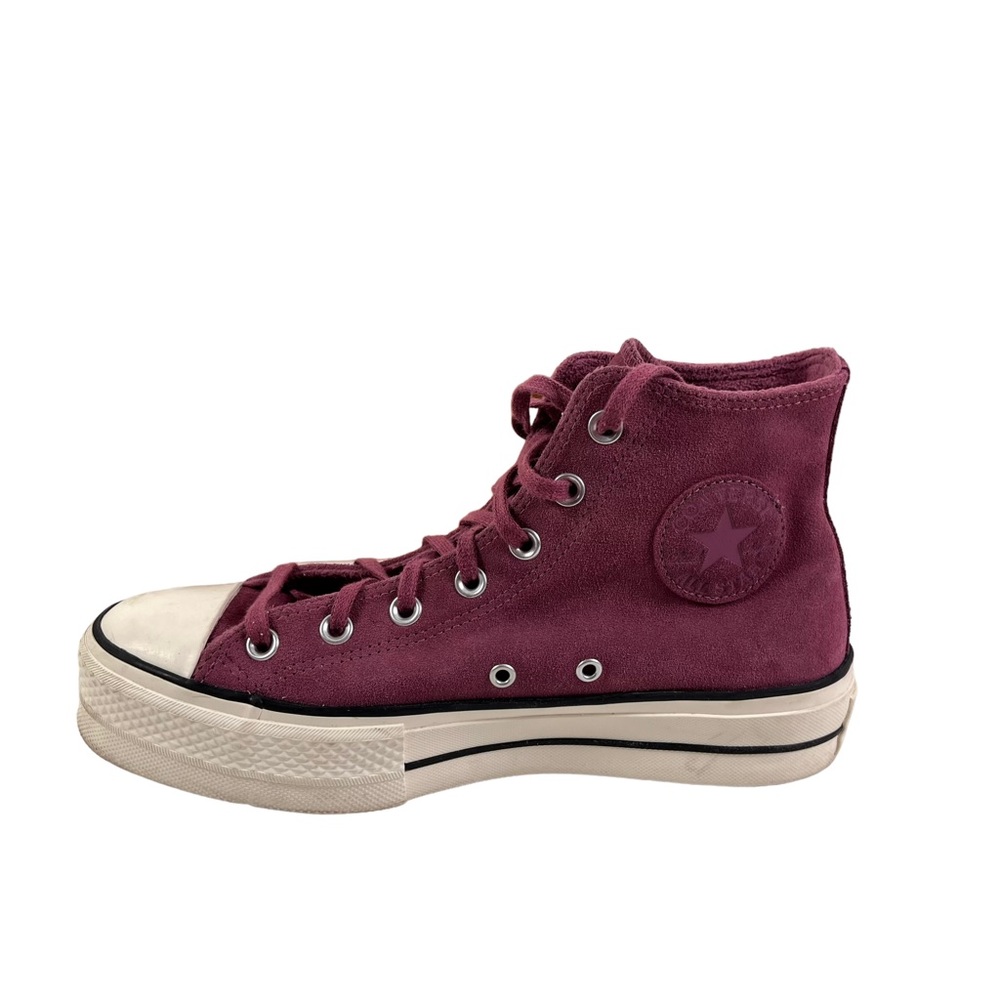 CONVERSE Women’s Platform Chuck Taylor All Star Shadowberry Sneakers Size 9